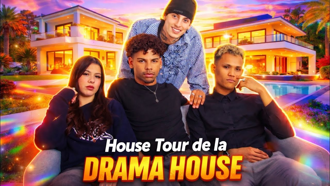 La Villa de la DRAMAHOUSE est INCROYABLE!! (presque🤮) 