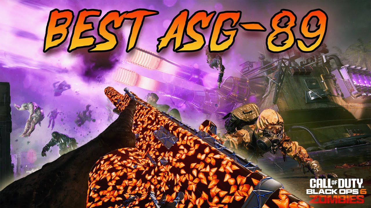 BEST ASG-89  Zombies Class Black Ops 6