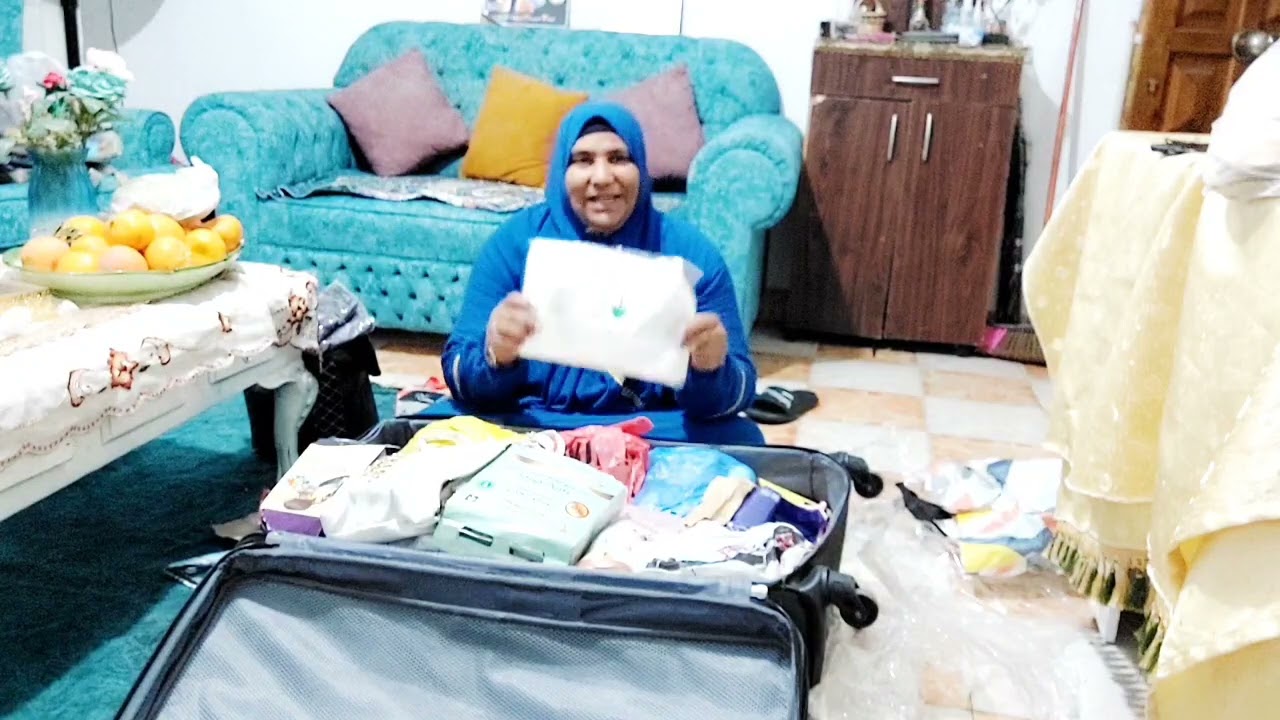 على فكره دي مش كل الهدايا اللي جاتلي من السعوديه