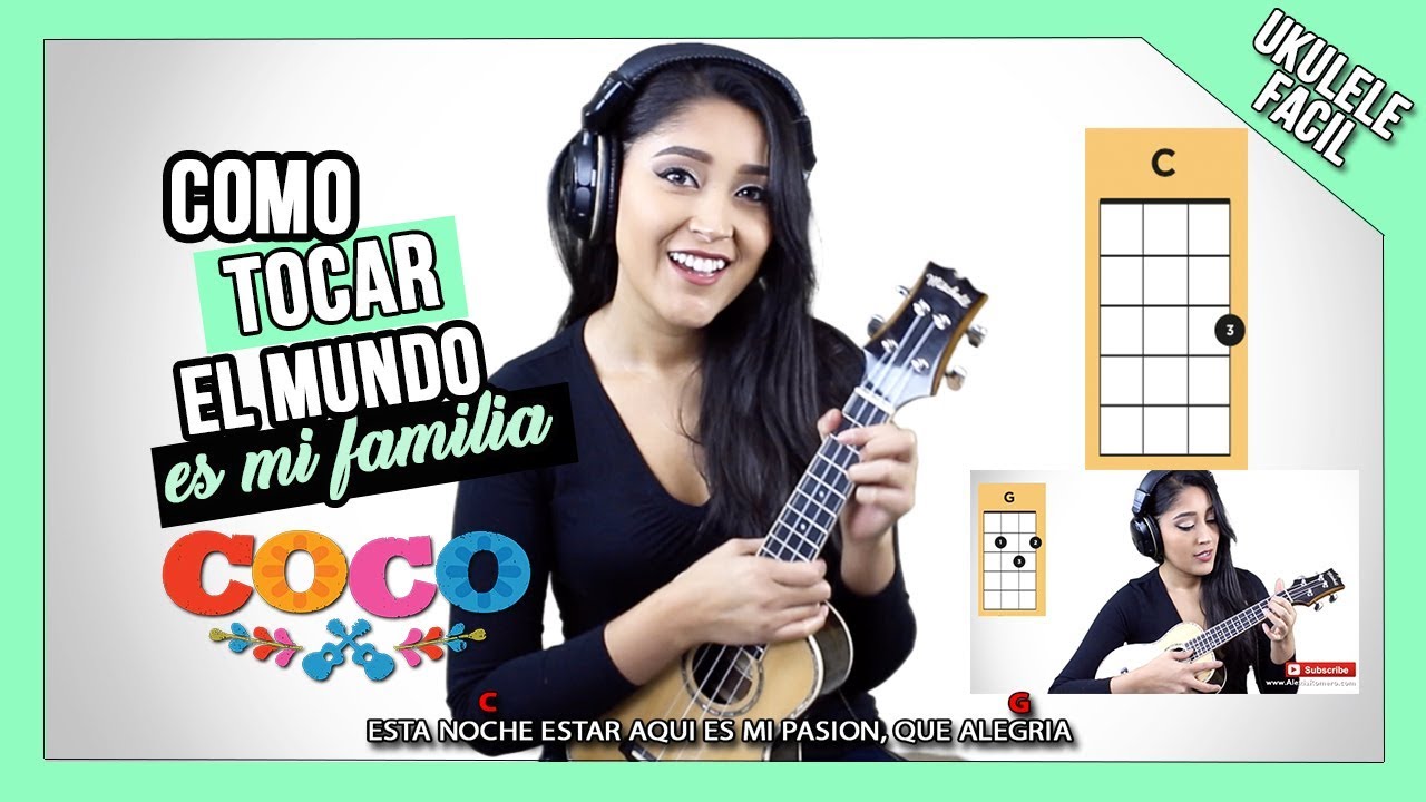 Como Tocar EL MUNDO ES MI FAMILIA de 