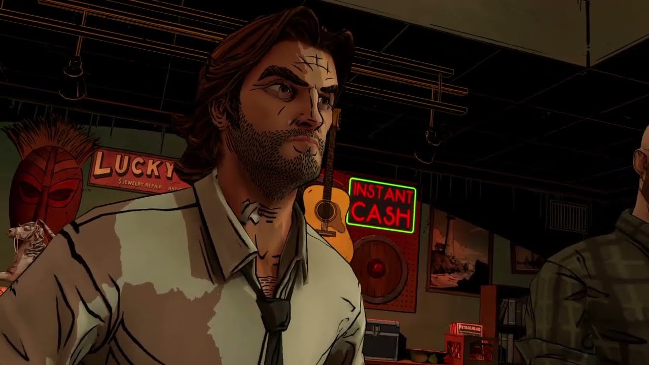 The Wolf Among Us PS4 - Bigby Goes To The Lucky Pawn First (Toad Tries to Pawn Faith's Coat)