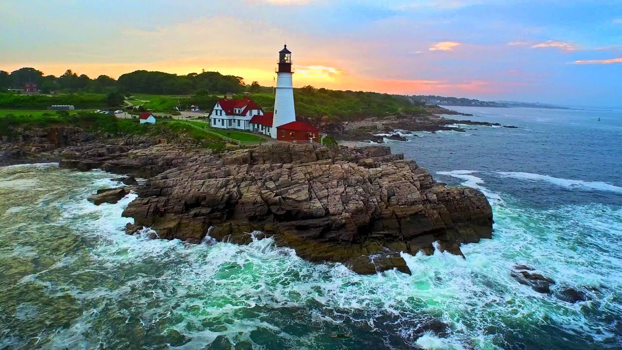 Maine Lighthouses Shot on DJI Inspire 1 4K