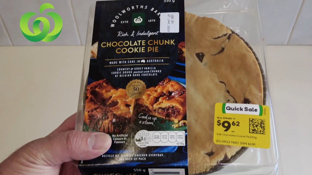 Chocolate Chunk Cookie Pie