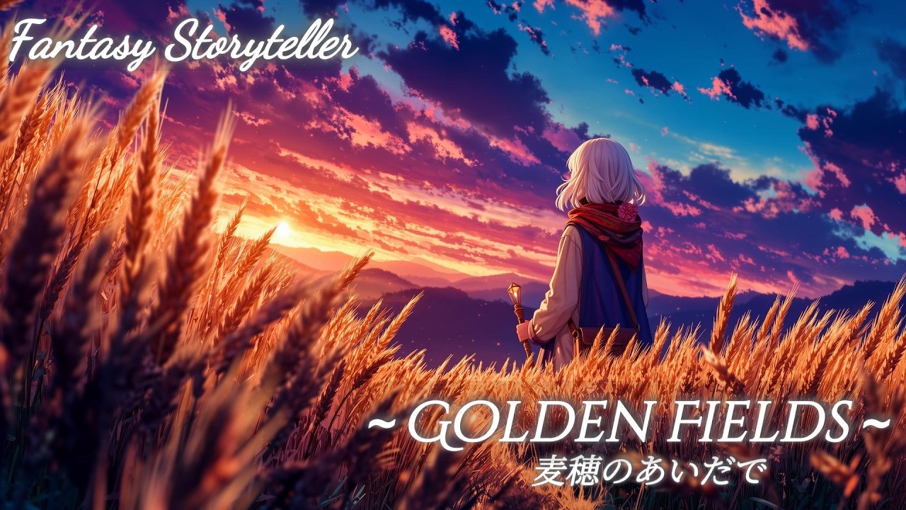 【ケルト音楽/Celtic Music】Golden Fields - 麦穂のあいだで【作業用/勉強用/睡眠用】