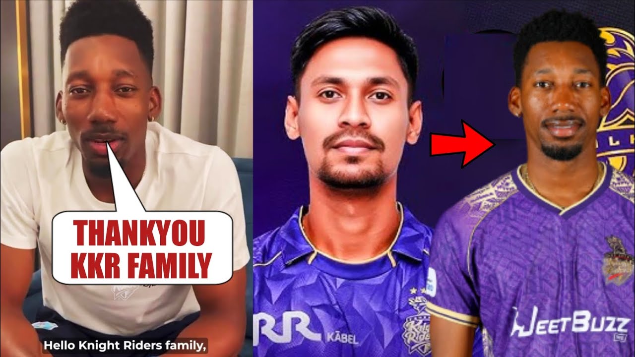 IPL 2026 - KKR Announced The Replacement of M Rahman for the Tata IPL 2026