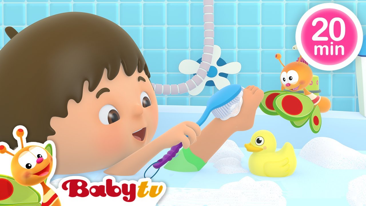 Piosenka do kąpieli 🧼 + Więcej piosenek dla dzieci i rymowanek | Piosenki taneczne 🕺 | @BabyTVPL