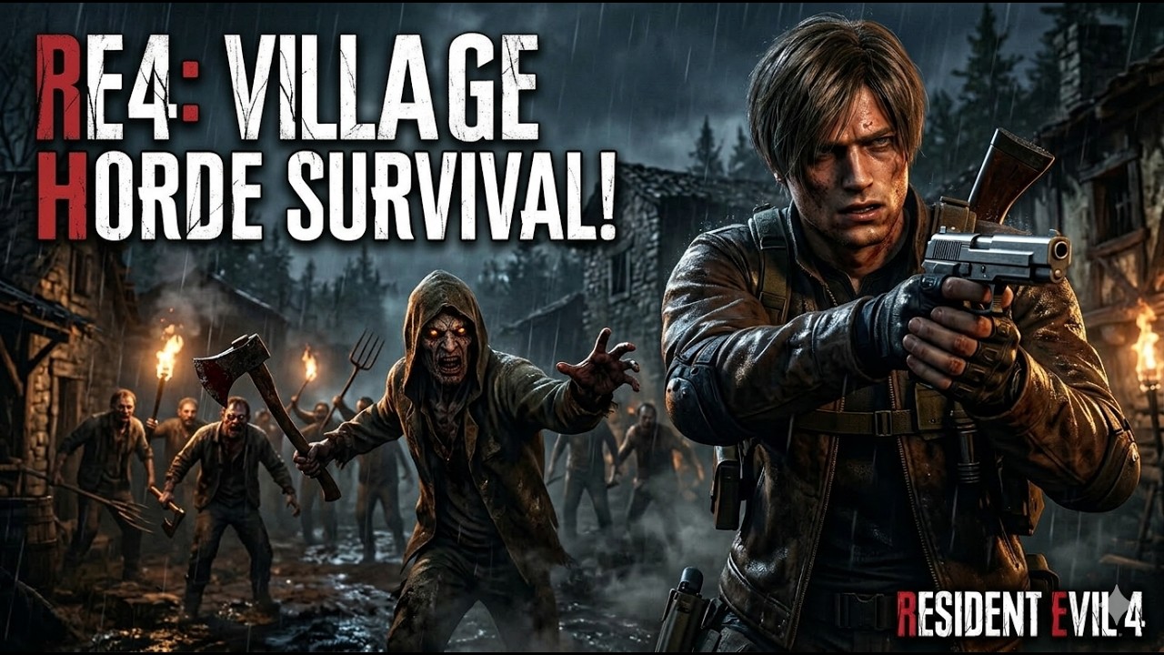 🔴 LIVE Resident Evil 4 Gameplay | Can We Survive the Nightmare?