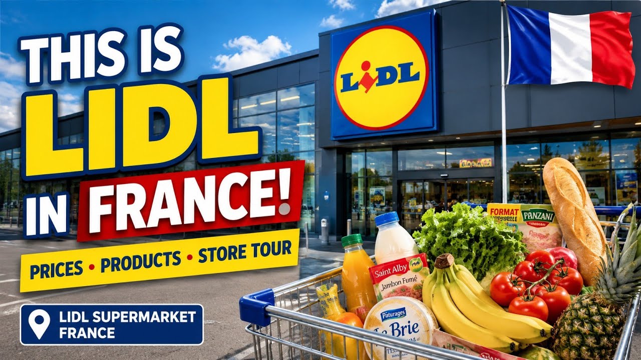 This Is Lidl in France! 🛒🇫🇷
