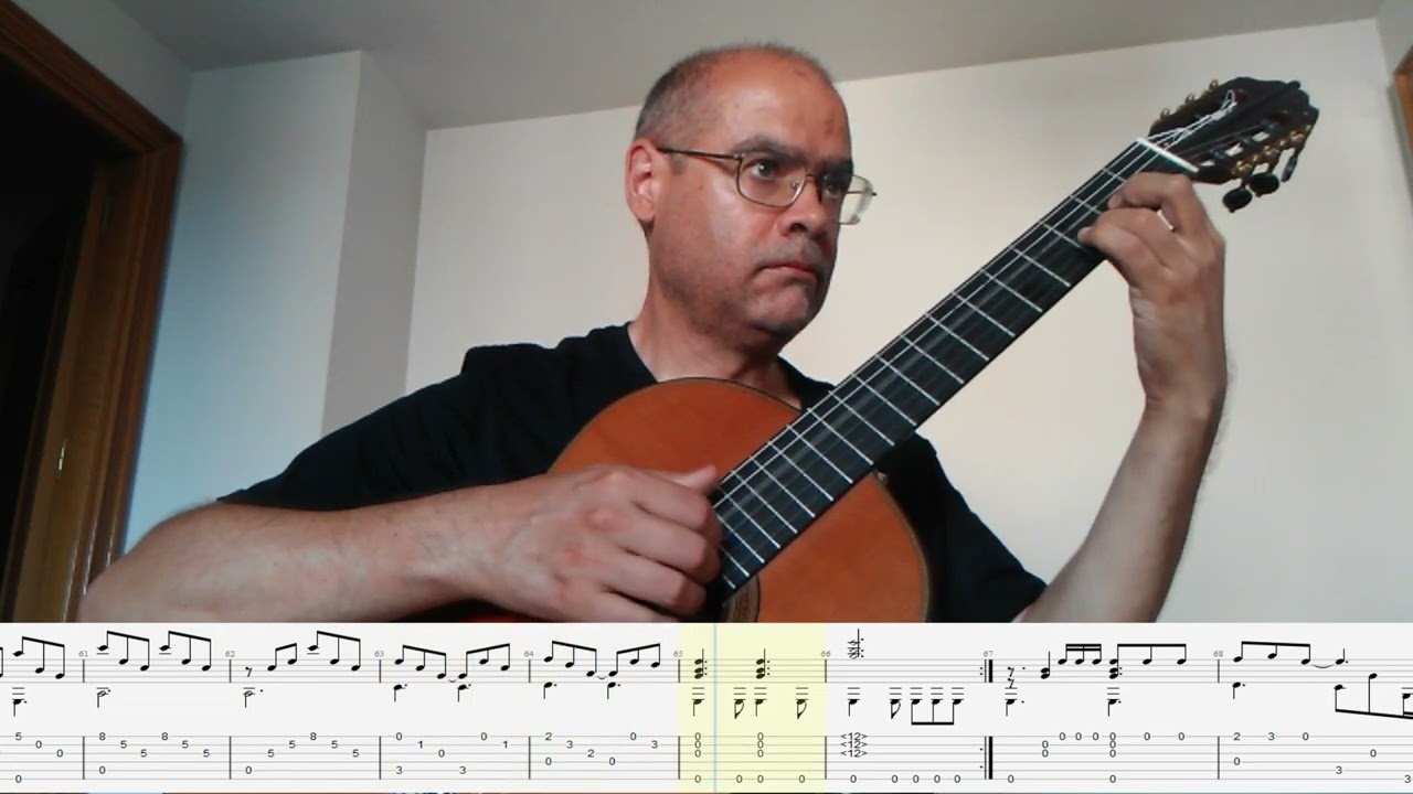 Nothing Else Matters by Metallica - Score + Tab - Spanish Guitar - Ramón León Egea