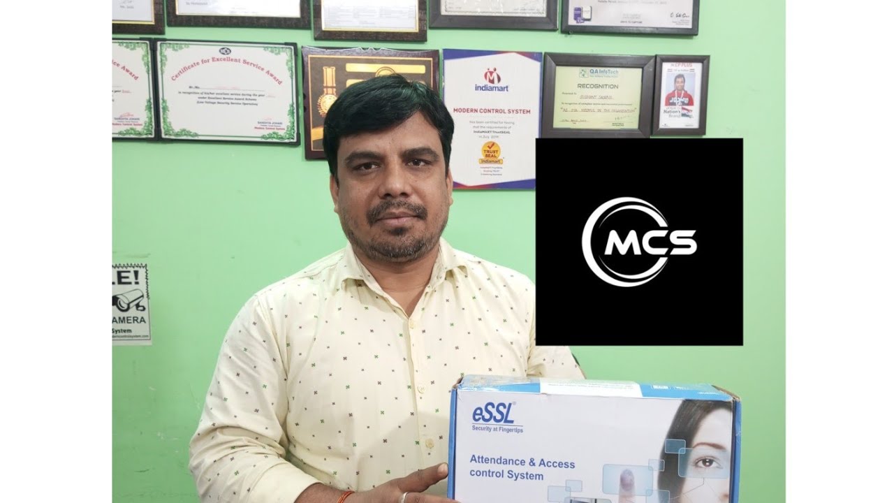 ESSL U FACE 302 Biometric Attendance Machine Unboxing & review @moderncontrolsystem