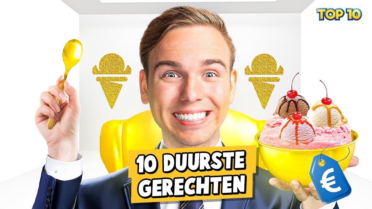 10 DUURSTE GERECHTEN!