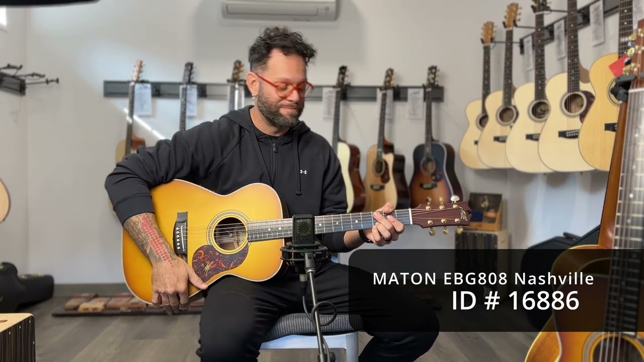 Maton Guitars EBG808 Nashville #16886