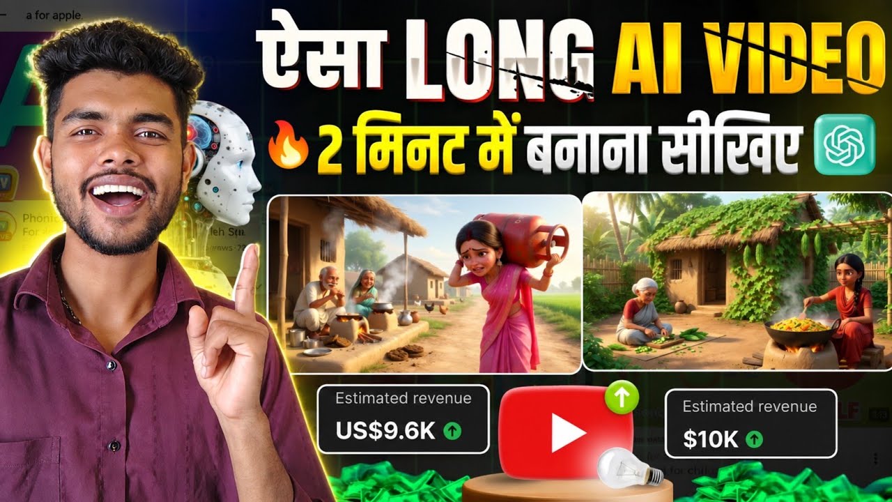 🔥 Long Ai Video Kaise Banaye 💥 | Full Course | 3D Cartoon Video Kaise Banaye | Ai Video Kaise Banaye