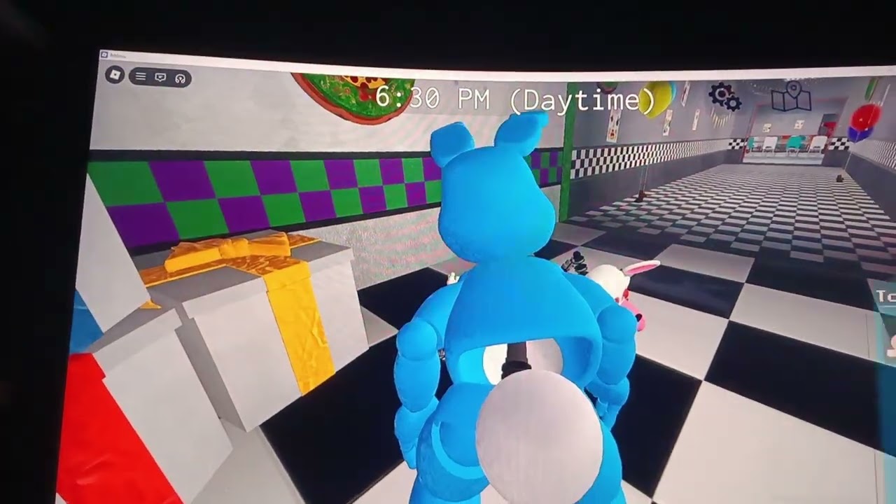 Toy Bonnie Fredbear mega roleplay Part 1.