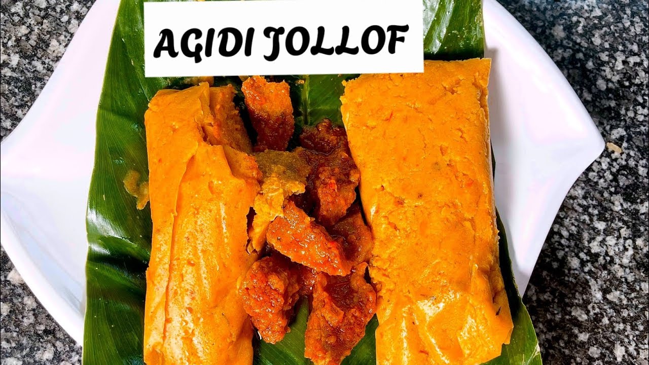 How to make Agidi Jollof, Nigerian street food.