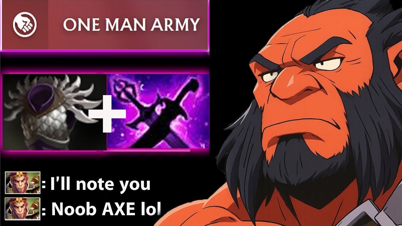 SORRY THAT YOU MEET AXE IN RANK ON ONE CAN STOP HIM-Dota 2