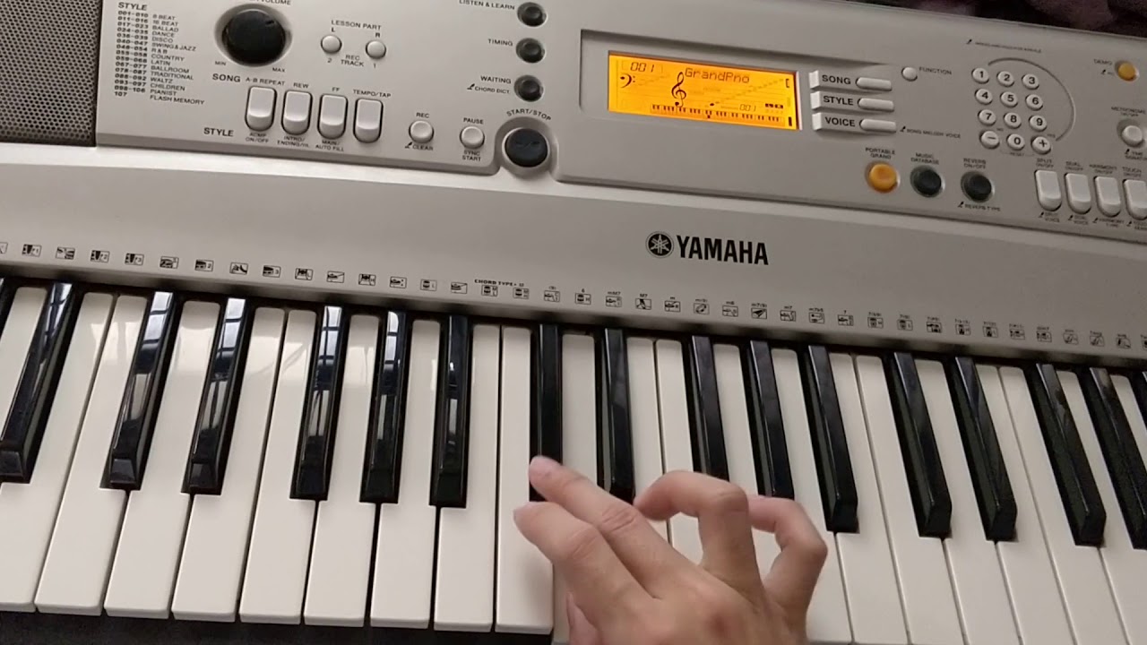 Yamaha PSR-E313 - 61-Key Touch-Sensitive Keyboard