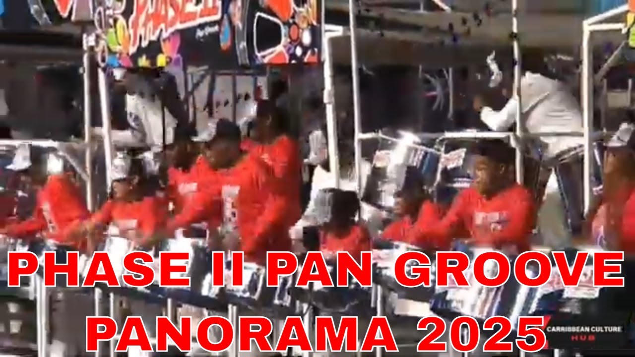 Phase II Pan Groove Pan & Soca - 2025 National Panorama Large Band Finals Trinidad Carnival 2025