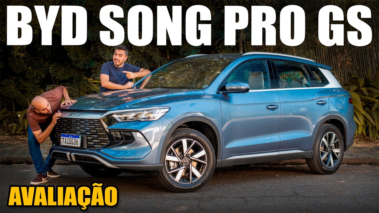 Avaliação BYD SONG PRO GS, o SUV híbrido da marca chinesa para desbancar o Corolla Cross Hybrid!