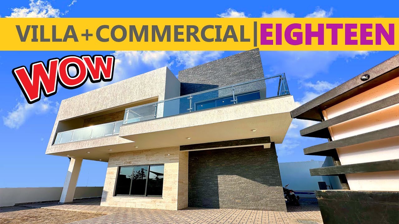 EIGHTEEN ISLAMABAD 1 KANAL VILLA on Instalments For Sale with Swimming POOL & COMMERCIAL DETAILS