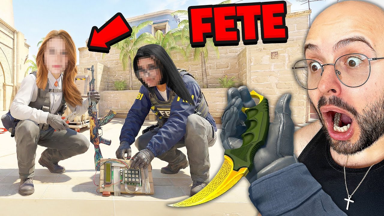 Am jucat CS2 BAIETI vs FETE! Ne batem SOTIILE (pe cs)?