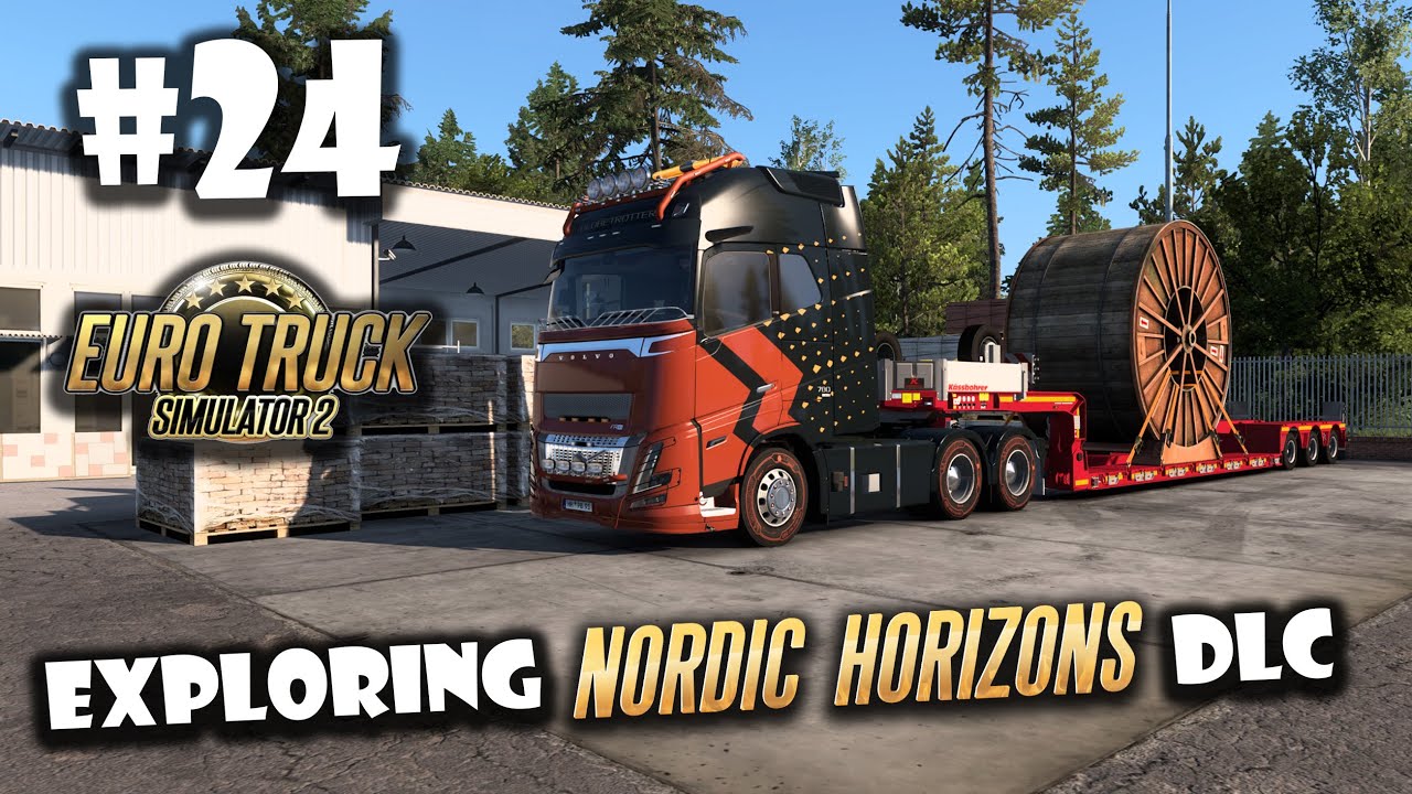 ETS2 | Kajaani - Kokkola | Exploring NORDIC HORIZONS DLC | E24