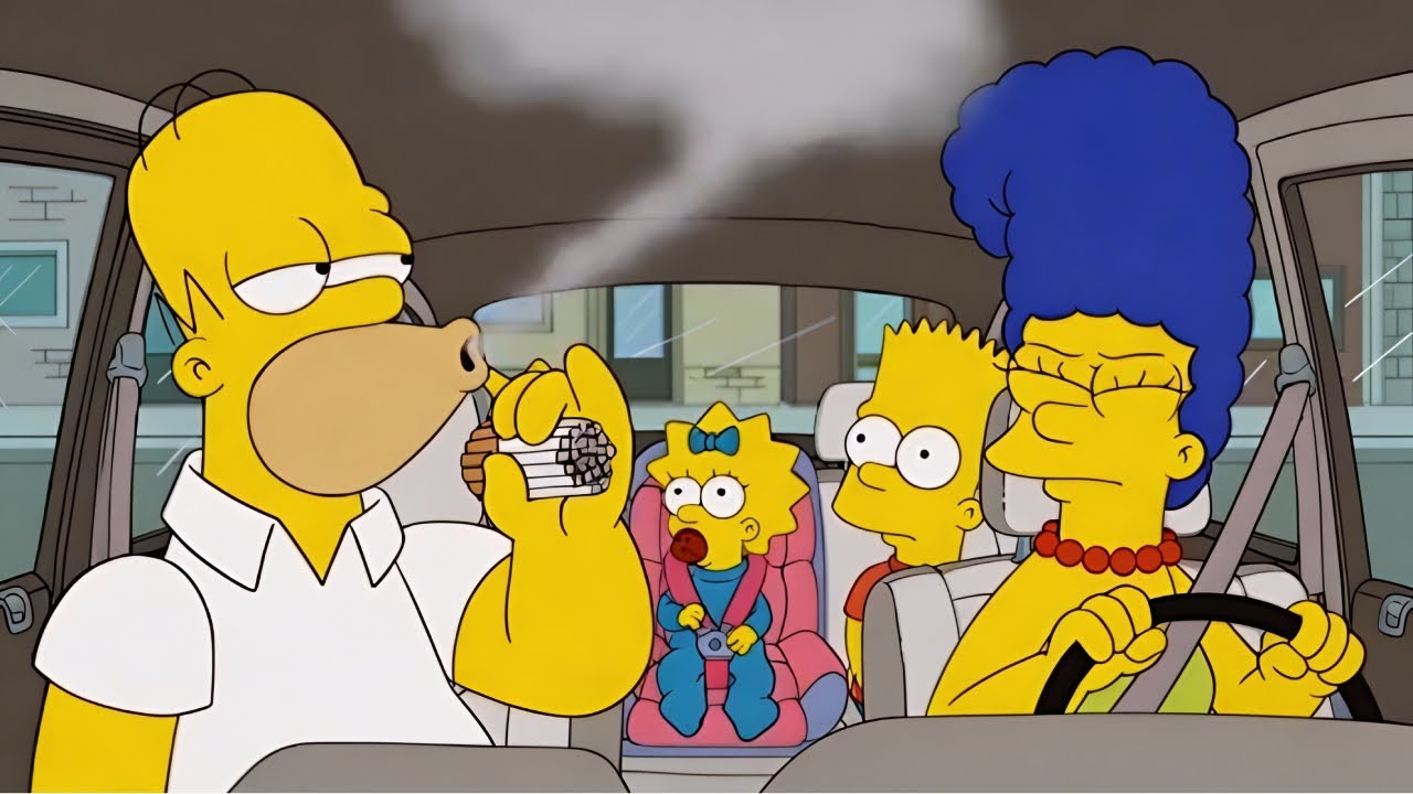 ¿Qué Pasaría Si Homero se Vuelve Fumador?