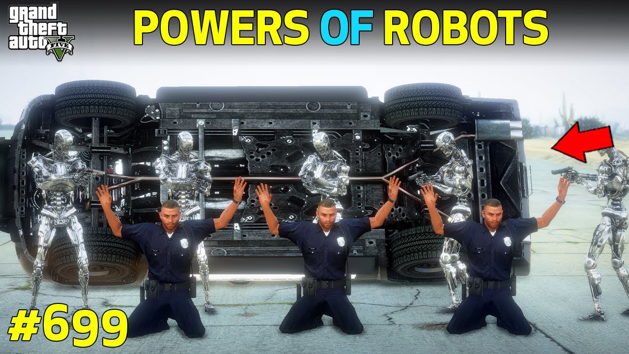 GTA 5 : POWERS OF ROBOTS TREVOR'S BIGGEST ARMY | GTA 5 GAMEPLAY #699