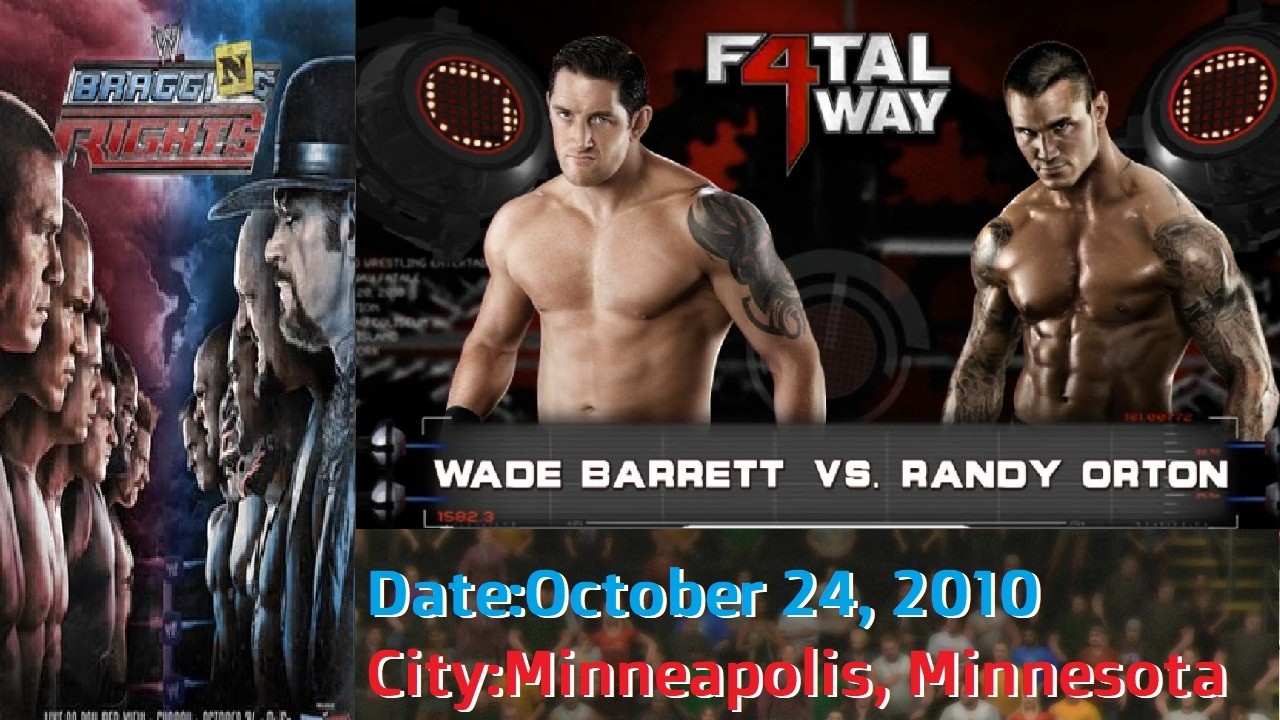 Bragging Rights (2010) | Wade Barrett vs. Randy Orton