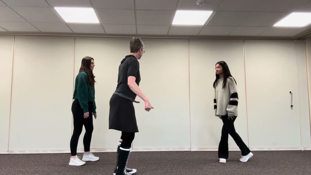 East Coast Swing - Triple Step basic AND Charleston KICKS!
