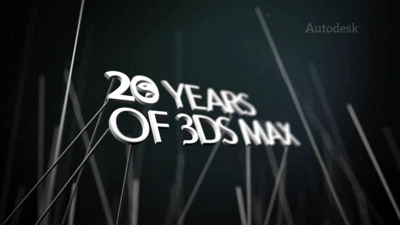 3ds Max 20th Anniversary Show Reel