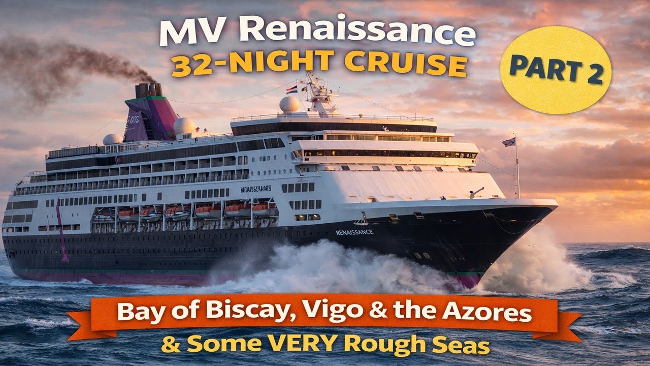 Круиз на MV Renaissance на 32 ночи, часть 2 – Бискайский залив, Виго и Азорские острова, а также ...