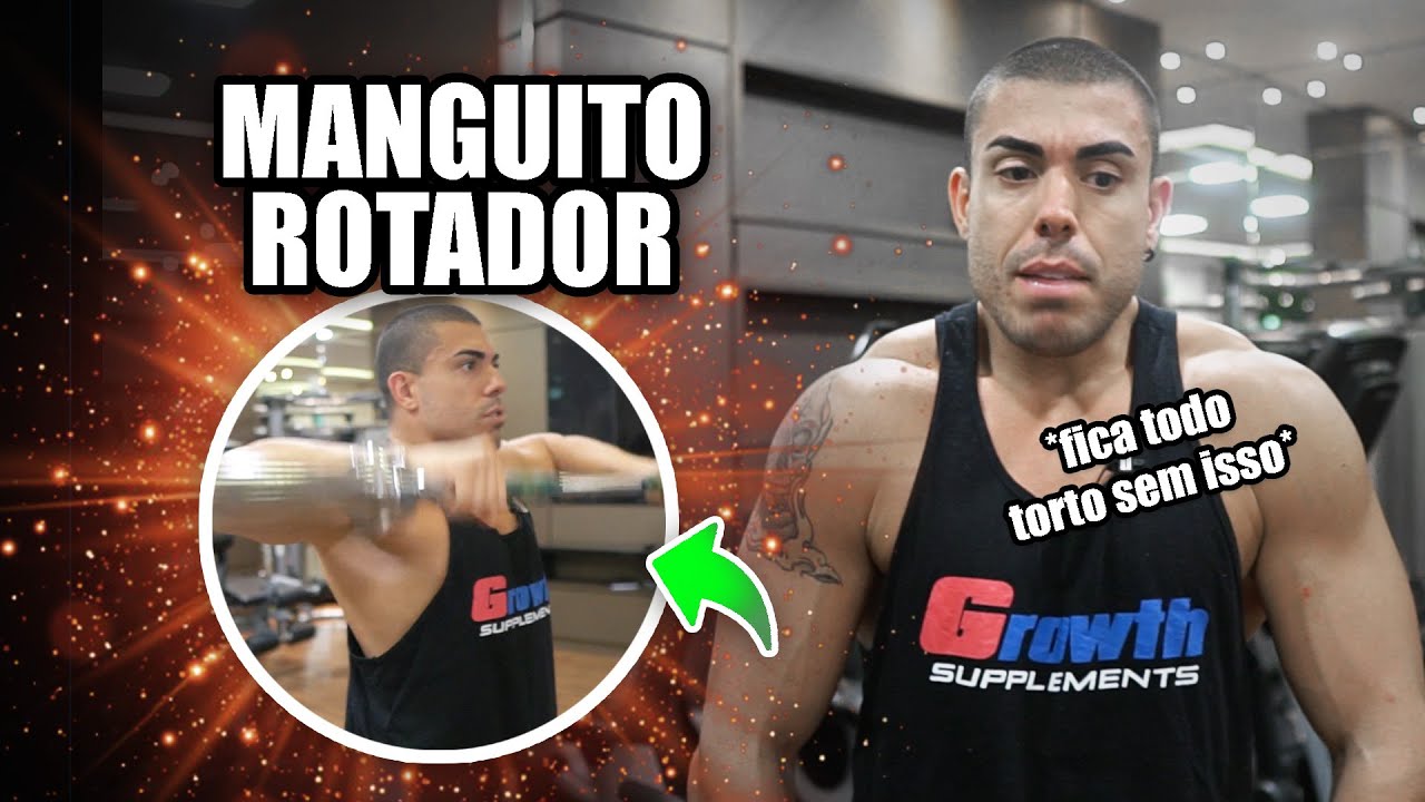 Como manguito rotador vai salvar seu shape