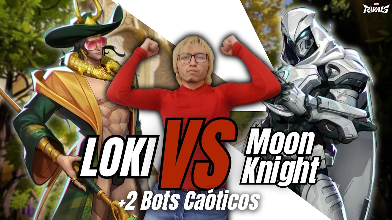 Jugando contra mis counters | 1 vs Moonknight (y dos bots más) + Ranked