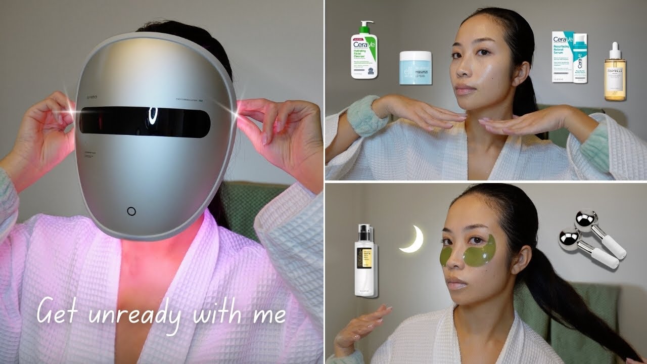 Get unready with me ft. AMIRO Spectra LED Facial Mask