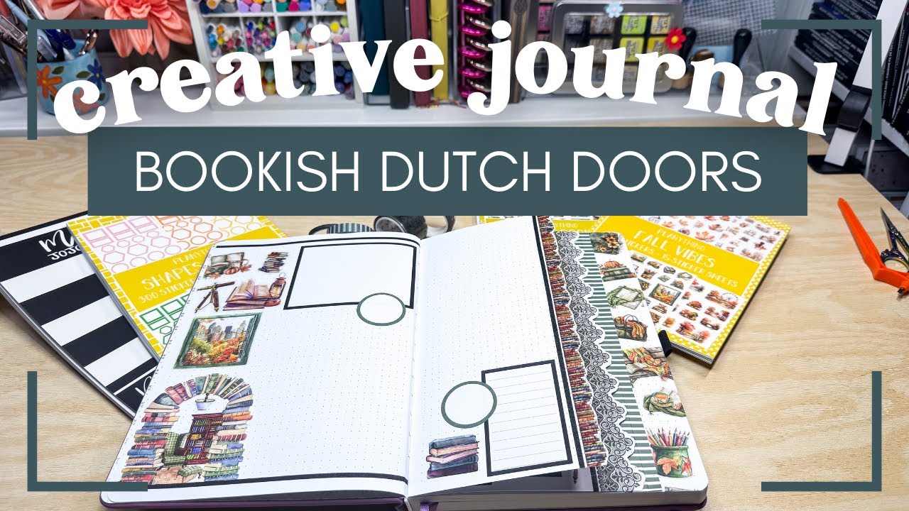 Creative Journal Dutch Door Spread for Erica!