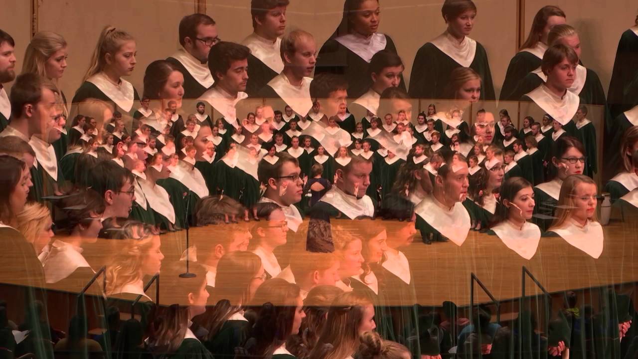 Built on a Rock arranged by F. Melius Christiansen, Luther College Cathedral Choir