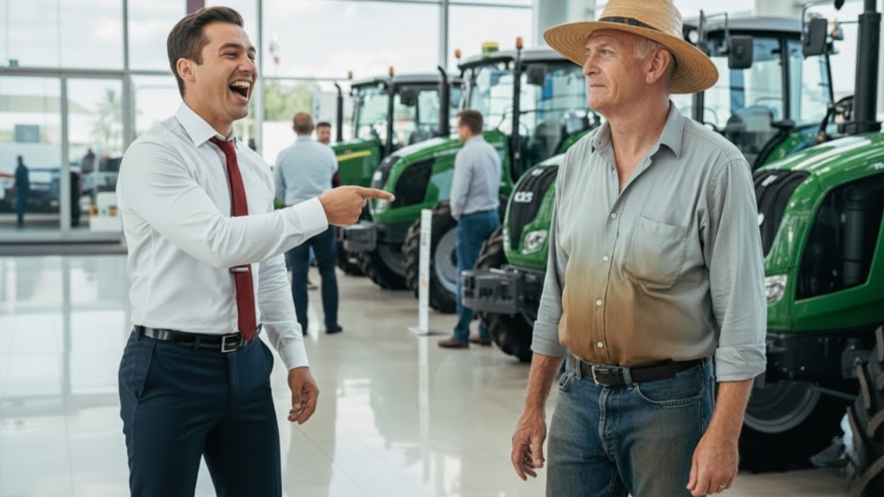 Menadżer upokorzył biednego rolnika, ale starzec kupił 30 traktor&oacute;w!