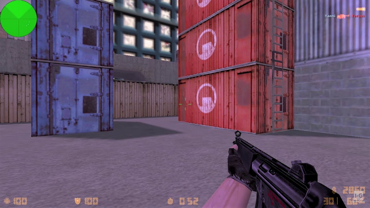 Counter-Strike 1.6 - cs_assault PC Gameplay (1080p60fps)