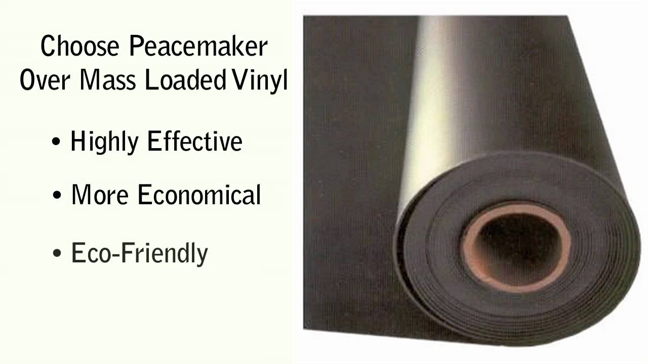 Audimute Peacemaker Sound Barrier vs Mass Loaded Vinyl