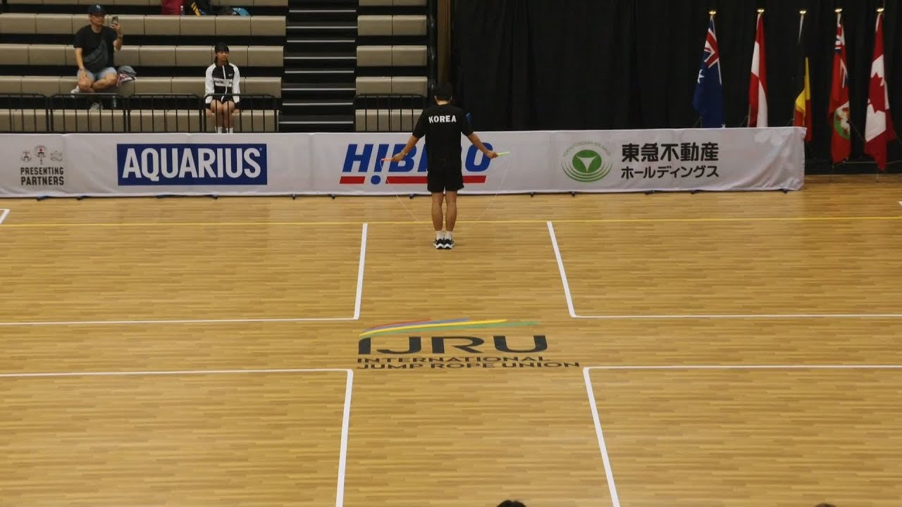 JWC Single Rope Freestyle Korea's Junwoo Ha Routine