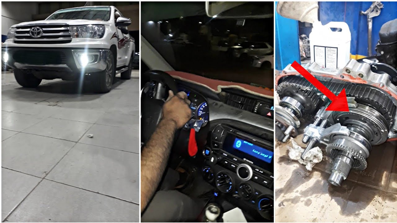 toyota hilux 4x4 transfer case problam