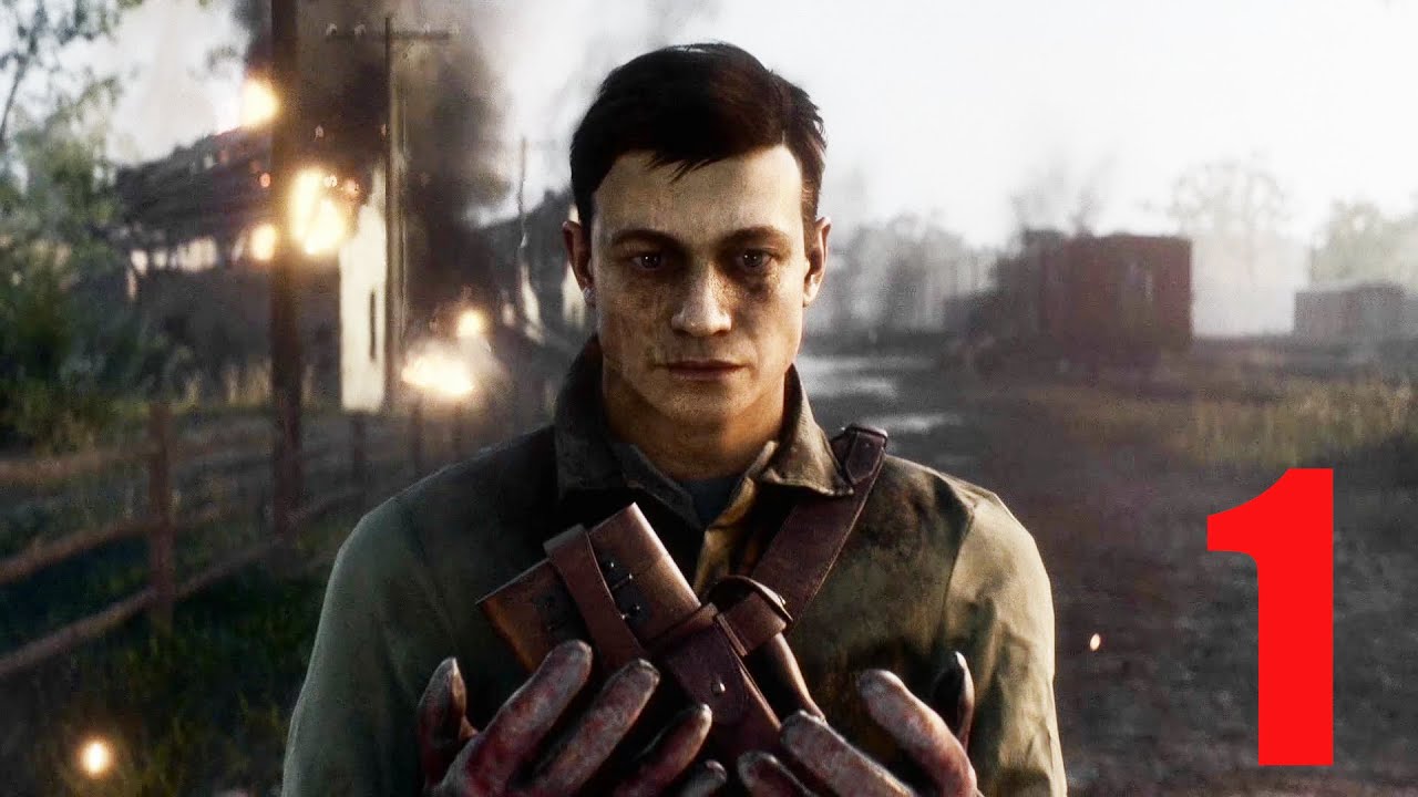تختيم  بتل فيلد Battlefield 1  بين الطين والدم 1