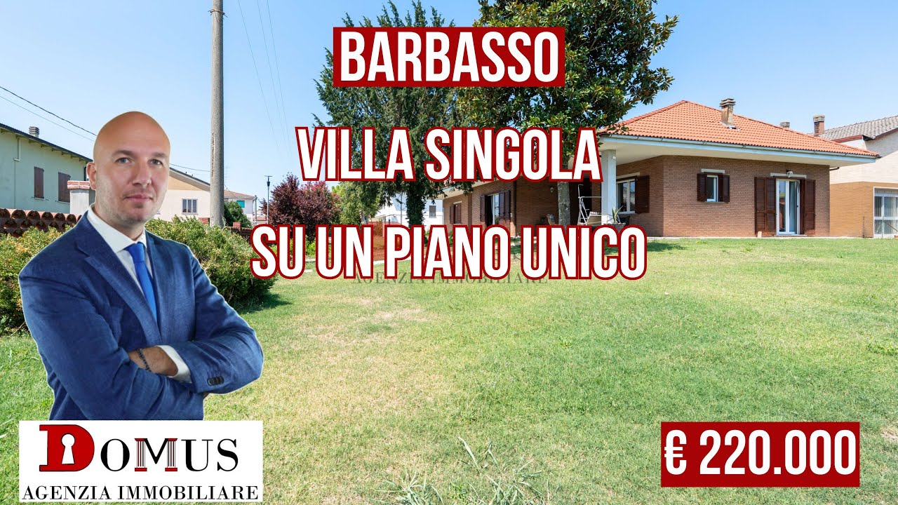 Villa singola su un piano unico in vendita a Barbasso di Roncoferraro 