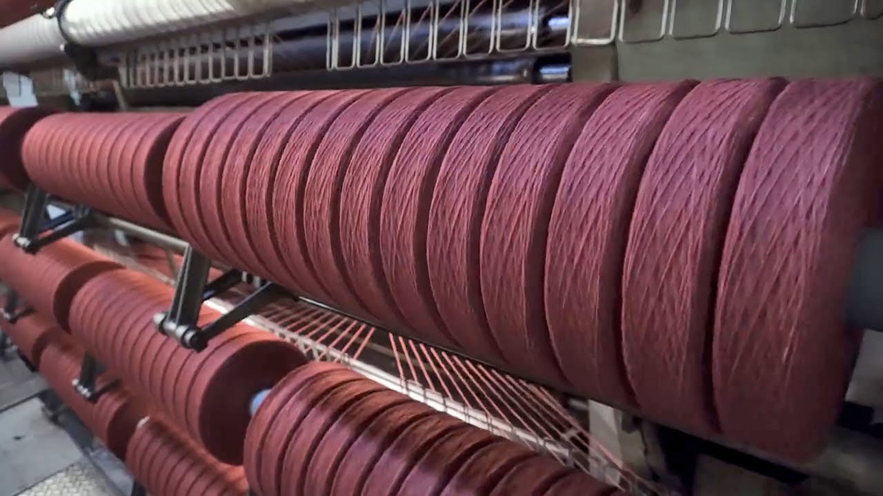 Industria Textil. Procesos en una hilandería. De la lana a la prenda tejida. (Parte 2)