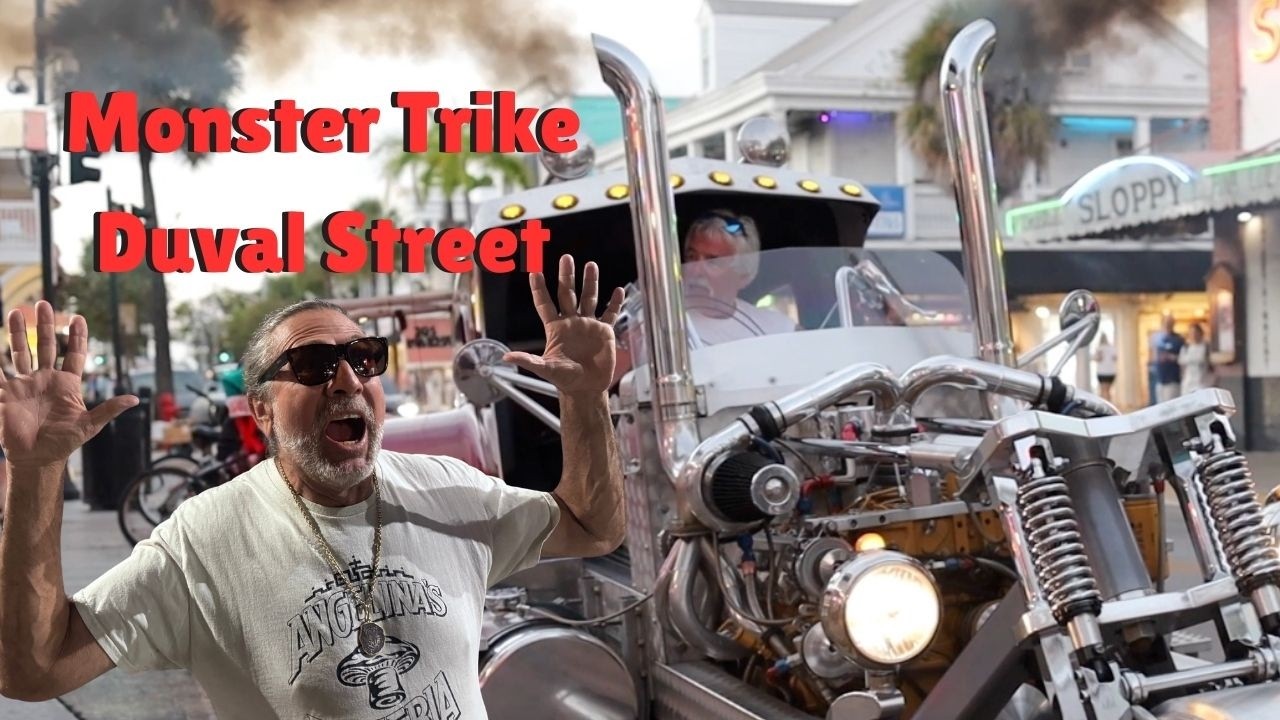 Monster Trike - The Most Bad*ss Ride on Duval Street - Walt Moss Walt Moss Trucking, Inc