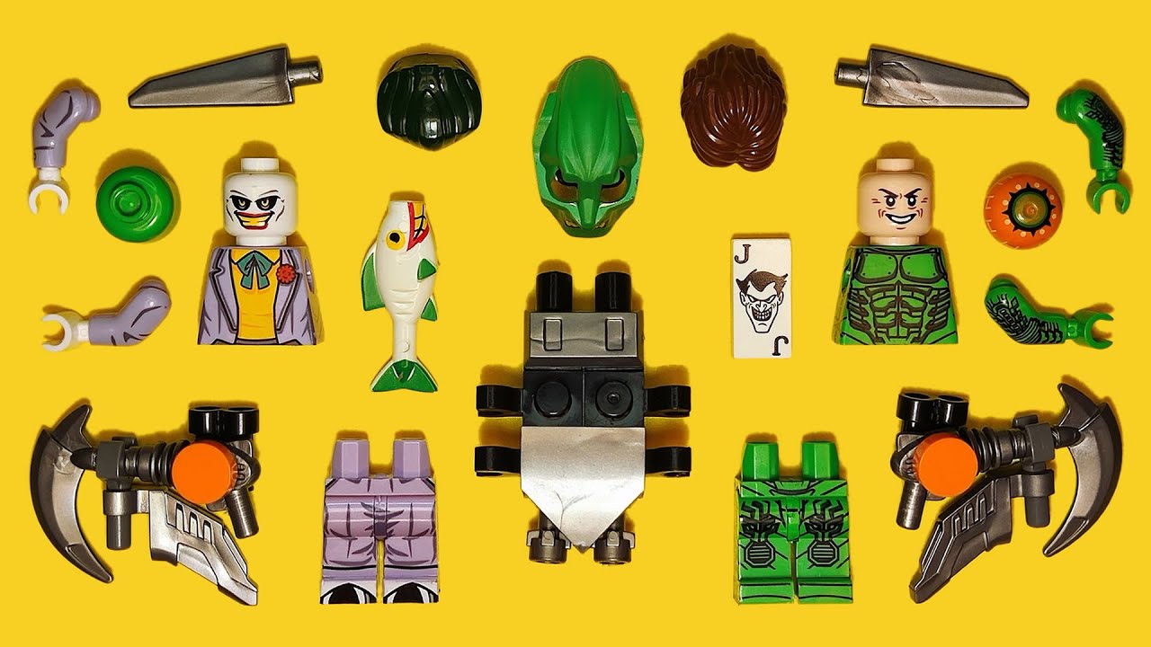 LEGO Copycats Characters | Marvel (Green Goblin) vs. DC (Joker) | Unofficial Minifigure