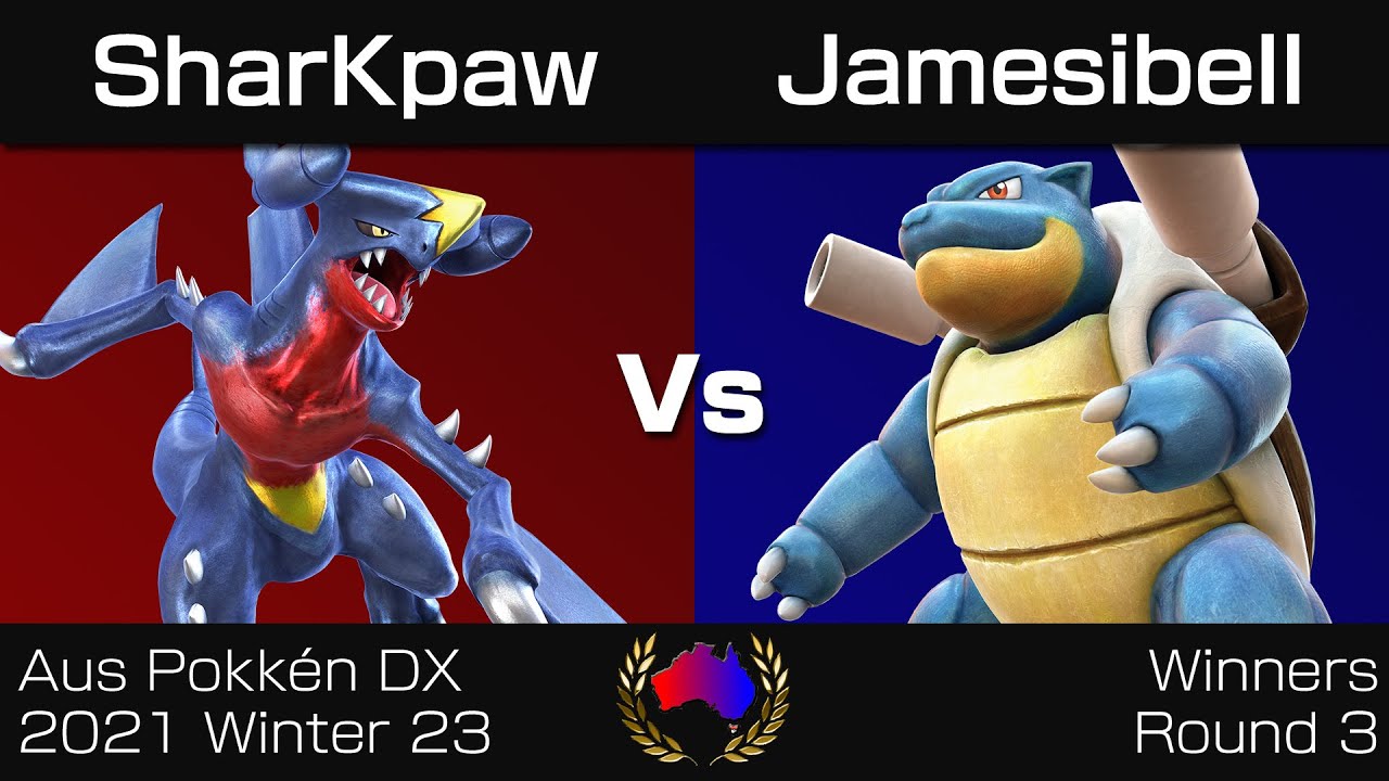 Aus Pokk&eacute;n DX 2021 Winter 23 - Winners Round 3: SharKpaw (Garchomp) vs. Jamesibell (Blastoise)