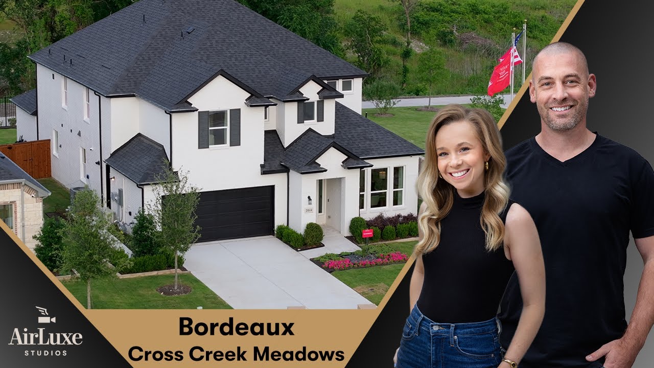 Luxury home tour of the Bordeaux at Cross Creek Meadows by Taylor Morrison | by AirLuxe Studios