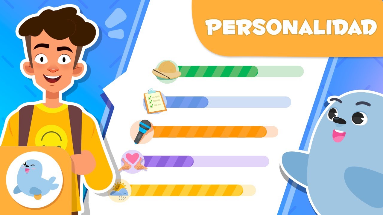 🧩 ¿Cómo es TU PERSONALIDAD? 👤 Los 5 grandes rasgos explicados para niños